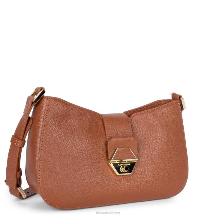 kadınlar baget çantası delphino konyak Lancaster Paris çanta H0LP2480