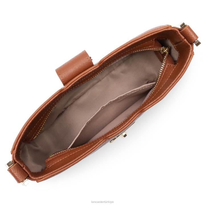 kadınlar baget çantası delphino konyak Lancaster Paris çanta H0LP2480