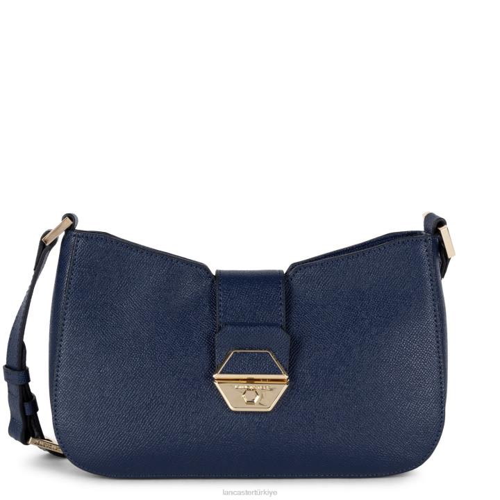 kadınlar baget çantası delphino mavi fonce Lancaster Paris çanta H0LP2474