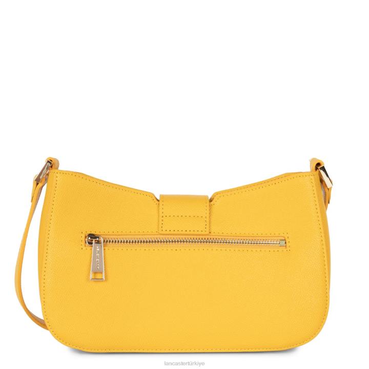 kadınlar baget çantası delphino sarı Lancaster Paris çanta H0LP2482