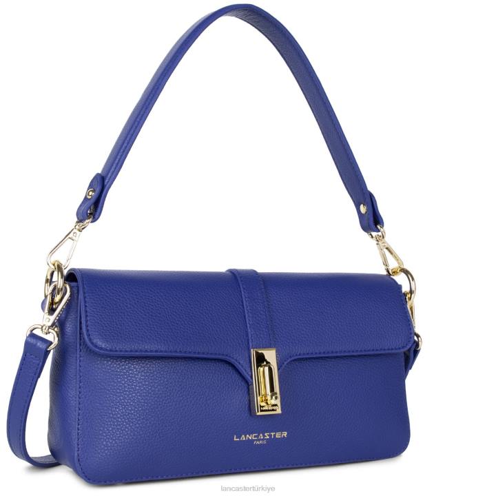 kadınlar baget çantası faulonne milano bleu elektrik Lancaster Paris çanta H0LP305