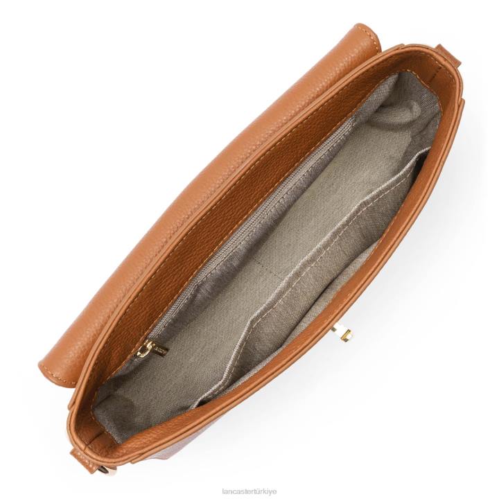 kadınlar baget çantası faulonne milano karamel Lancaster Paris çanta H0LP313