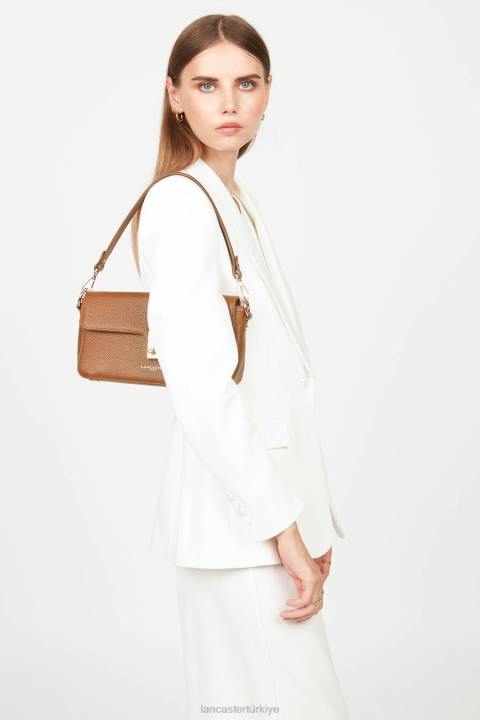 kadınlar baget çantası faulonne milano karamel Lancaster Paris çanta H0LP313