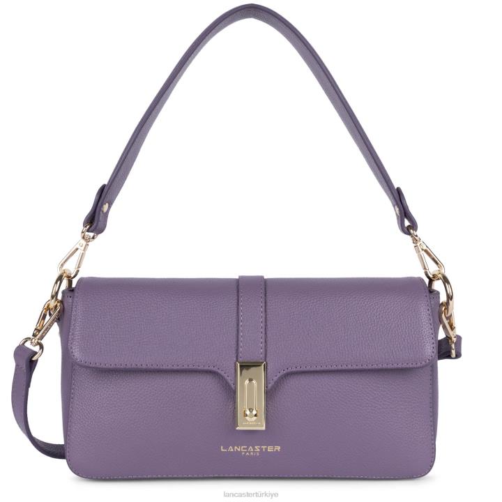 kadınlar baget çantası faulonne milano leylak rengi fonce Lancaster Paris çanta H0LP315
