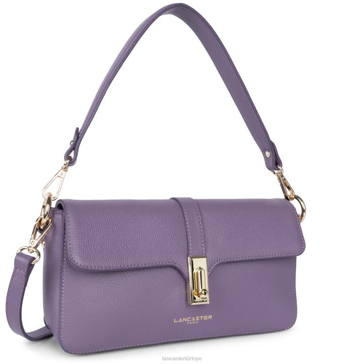 kadınlar baget çantası faulonne milano leylak rengi fonce Lancaster Paris çanta H0LP315