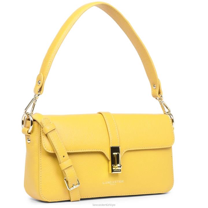 kadınlar baget çantası faulonne milano sarı Lancaster Paris çanta H0LP307