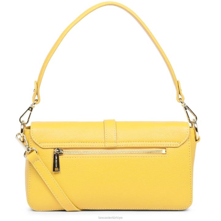 kadınlar baget çantası faulonne milano sarı Lancaster Paris çanta H0LP307