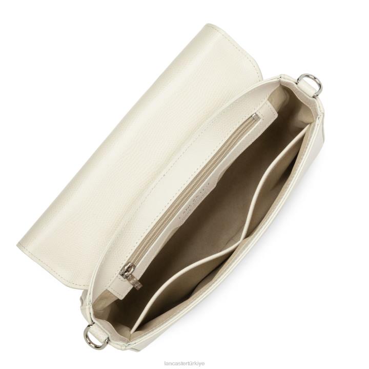 kadınlar baget çantası lucertola ekru Lancaster Paris çanta H0LP3251