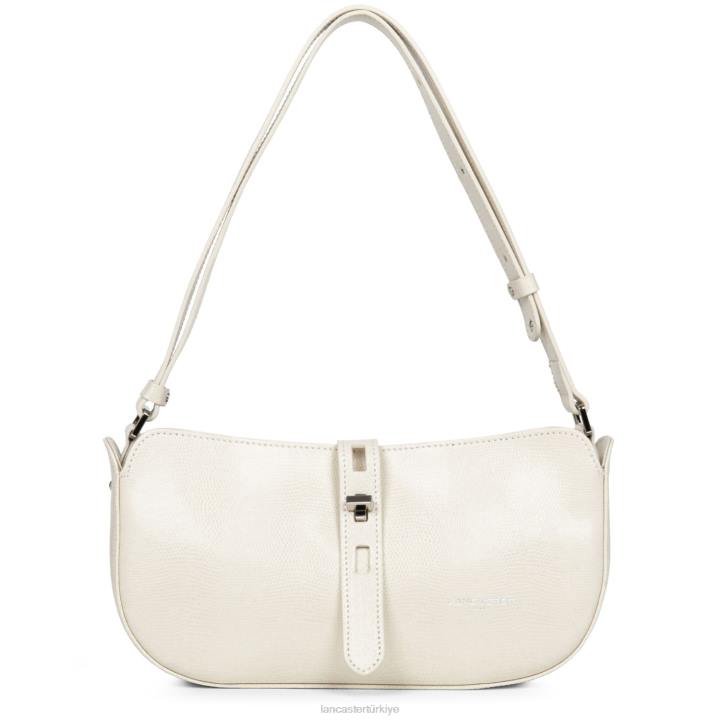 kadınlar baget çantası lucertola ekru Lancaster Paris çanta H0LP4161