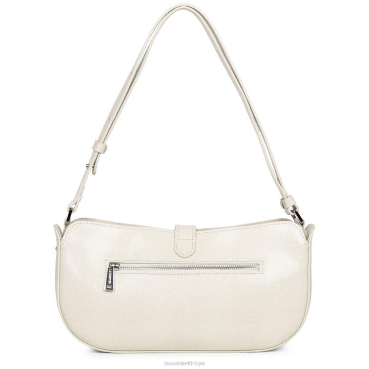 kadınlar baget çantası lucertola ekru Lancaster Paris çanta H0LP4161