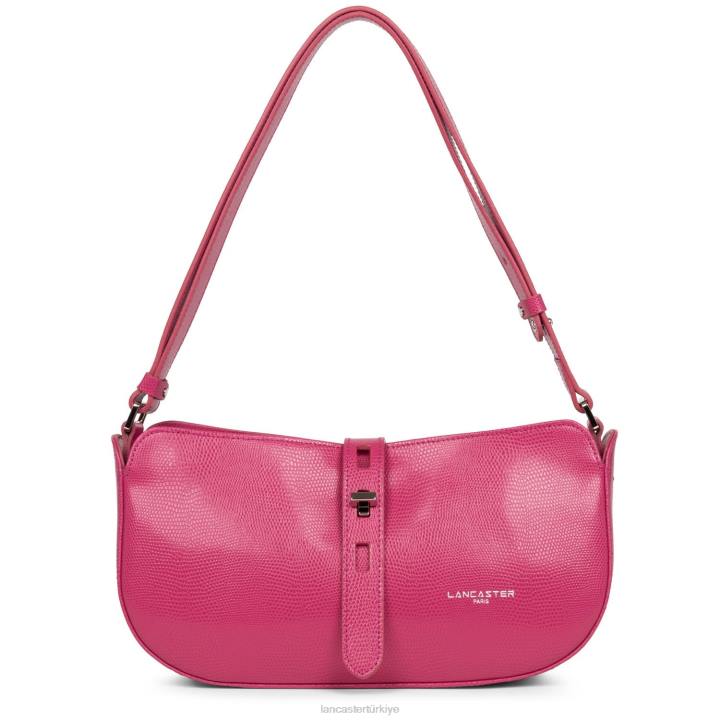 kadınlar baget çantası lucertola fuxia Lancaster Paris çanta H0LP4162