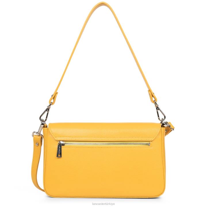kadınlar baget çantası lucertola sarı Lancaster Paris çanta H0LP3247