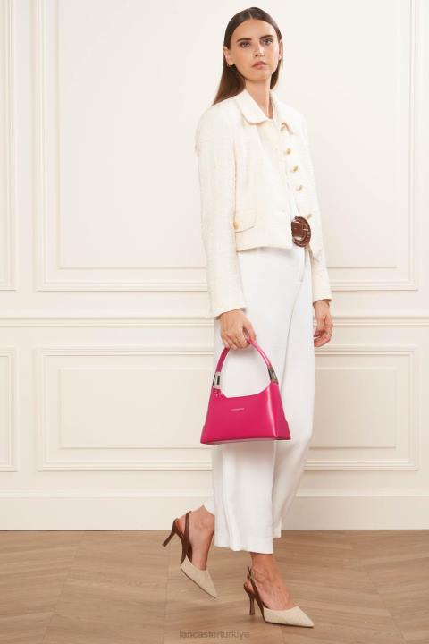 kadınlar küçük baget çantası tatlı ace fuxia Lancaster Paris çanta H0LP1276