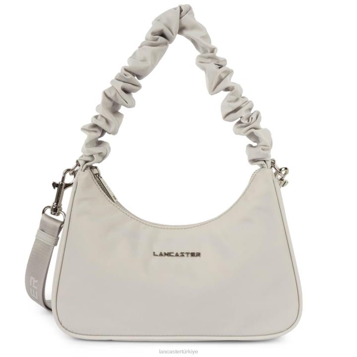 kadınlar küçük baget çantası temel chouchou Gris Clair Lancaster Paris çanta H0LP86