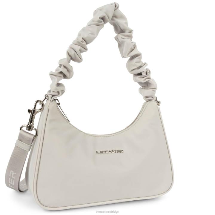 kadınlar küçük baget çantası temel chouchou Gris Clair Lancaster Paris çanta H0LP86