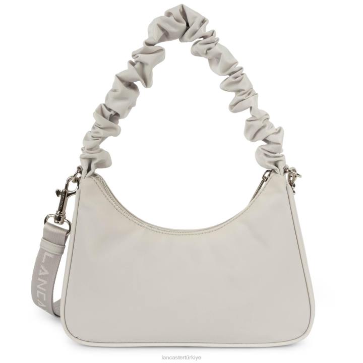 kadınlar küçük baget çantası temel chouchou Gris Clair Lancaster Paris çanta H0LP86