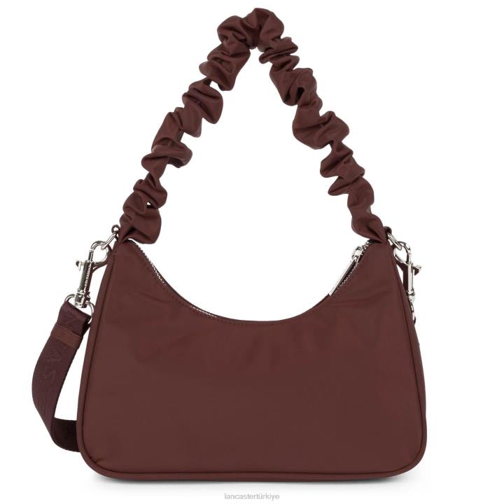 kadınlar küçük baget çantası temel chouchou bordo Lancaster Paris çanta H0LP67