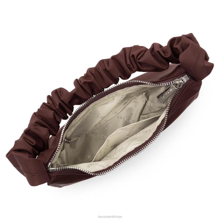 kadınlar küçük baget çantası temel chouchou bordo Lancaster Paris çanta H0LP67
