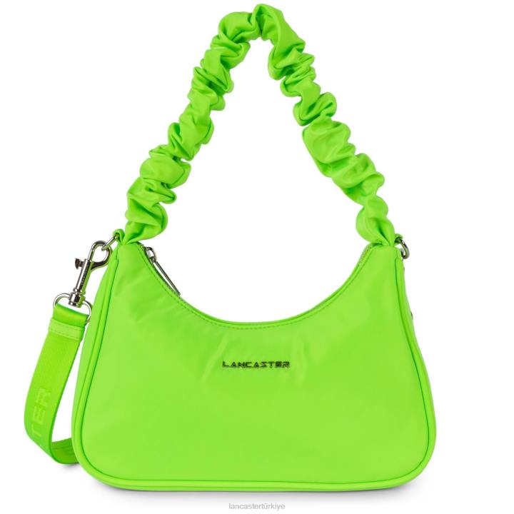 kadınlar küçük baget çantası temel chouchou dikey grip Lancaster Paris çanta H0LP96