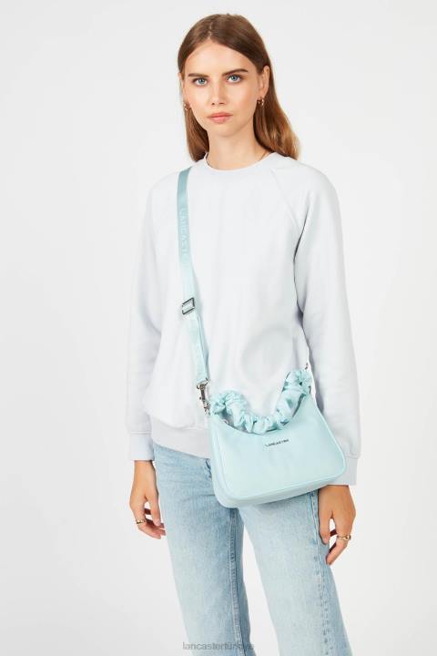 kadınlar küçük baget çantası temel chouchou mavi ciel Lancaster Paris çanta H0LP92