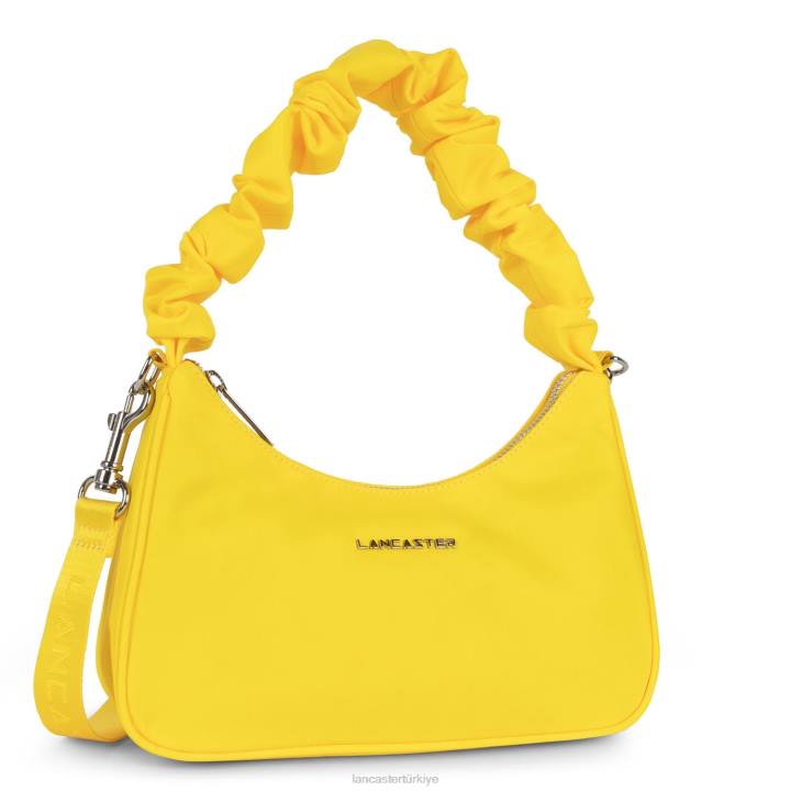 kadınlar küçük baget çantası temel chouchou sarı Lancaster Paris çanta H0LP87