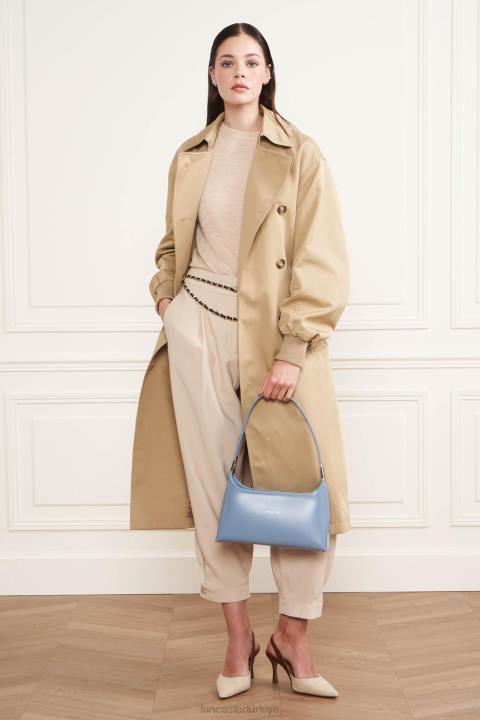 kadınlar m baget çanta tatlı ace mavi taş Lancaster Paris çanta H0LP426