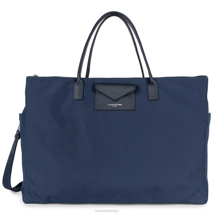 kadınlar akıllı kba bleu fonce-bleu paon Lancaster Paris çanta H0LP2768