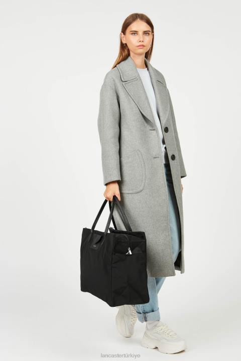 kadınlar akıllı kba kara Lancaster Paris çanta H0LP2757