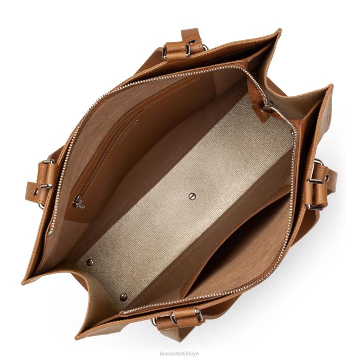 kadınlar büyük kadın çantası sierra deve Lancaster Paris çanta H0LP4465