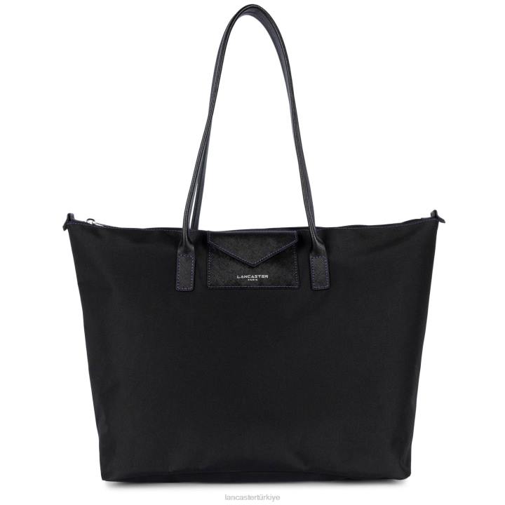 kadınlar büyük taşıma çantası akıllı kba kara menekşe Lancaster Paris çanta H0LP638