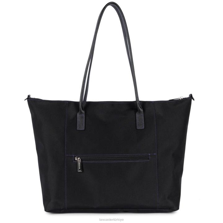 kadınlar büyük taşıma çantası akıllı kba kara menekşe Lancaster Paris çanta H0LP638