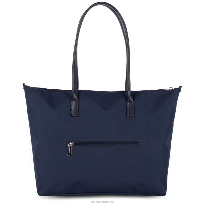 kadınlar büyük taşıma çantası akıllı kba mavi fonce Lancaster Paris çanta H0LP635