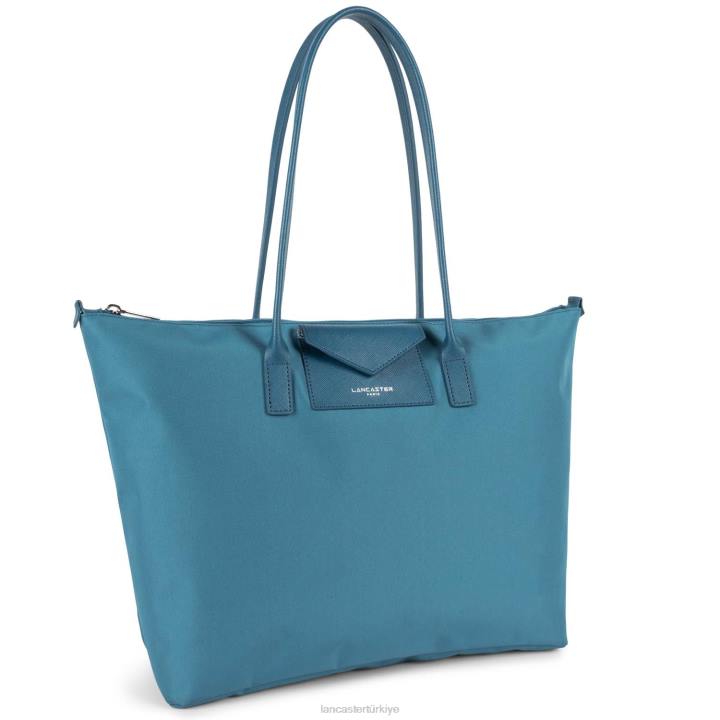 kadınlar büyük taşıma çantası akıllı kba mavi paon Lancaster Paris çanta H0LP627