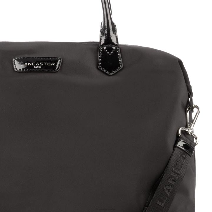 kadınlar büyük taşıma çantası basic verni kara Lancaster Paris çanta H0LP3057