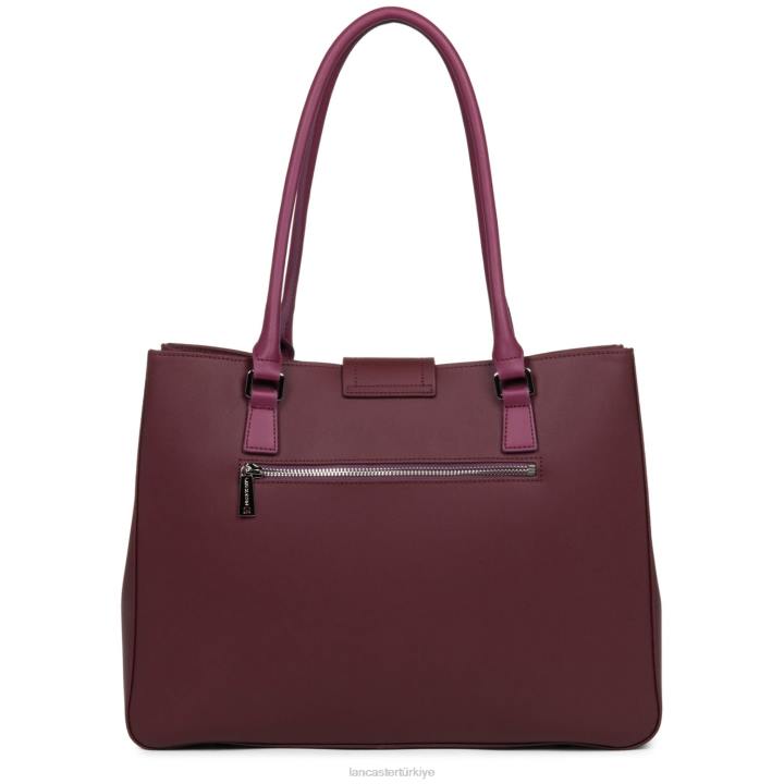 kadınlar büyük taşıma çantası şehir mae pourpre-orchidee Lancaster Paris çanta H0LP4438