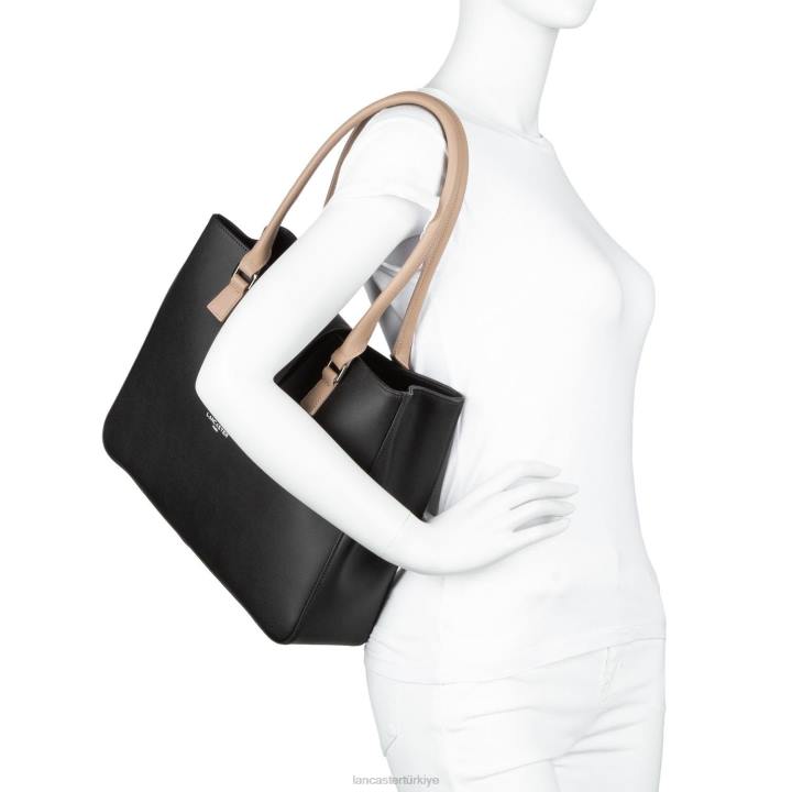 kadınlar büyük taşıma çantası şehir mae pourpre-orchidee Lancaster Paris çanta H0LP4438