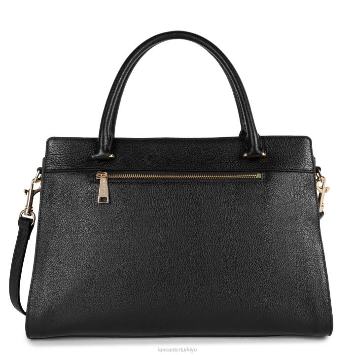 kadınlar büyük taşıma çantası kumul kara Lancaster Paris çanta H0LP4501