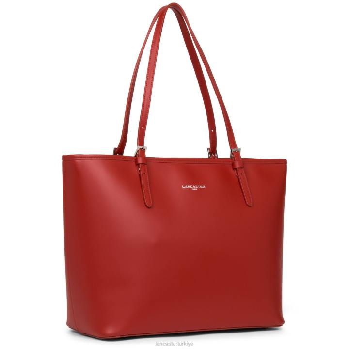 kadınlar büyük taşıma çantası pürüzsüz allık Lancaster Paris çanta H0LP3124