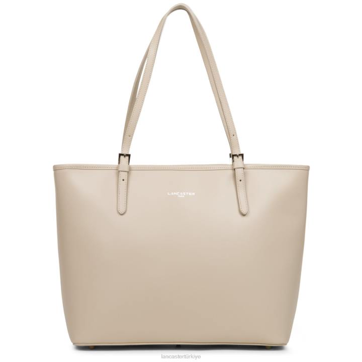kadınlar büyük taşıma çantası pürüzsüz galeta gülü Lancaster Paris çanta H0LP3128