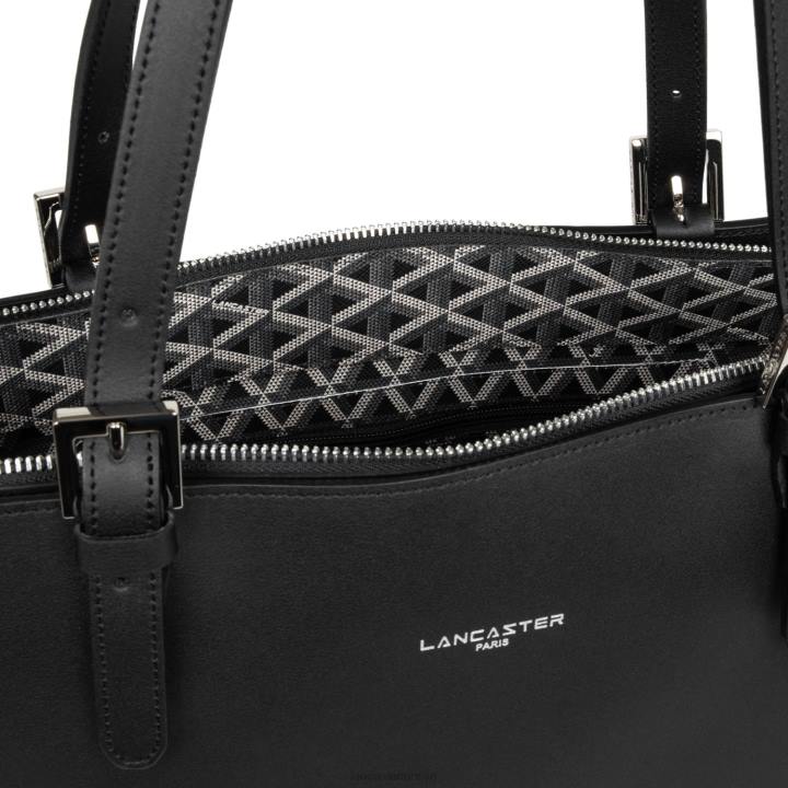 kadınlar büyük taşıma çantası pur & element city kızıl-koyu Lancaster Paris çanta H0LP4177