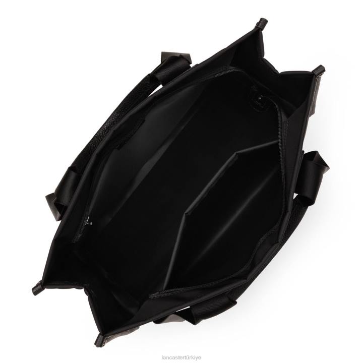 kadınlar büyük taşıma çantası temel fakülte kara Lancaster Paris çanta H0LP4476