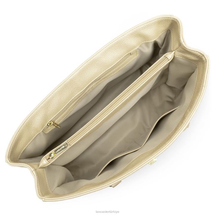 kadınlar ekstra büyük taşıma çantası foulonne milano Şampanya Lancaster Paris çanta H0LP2681