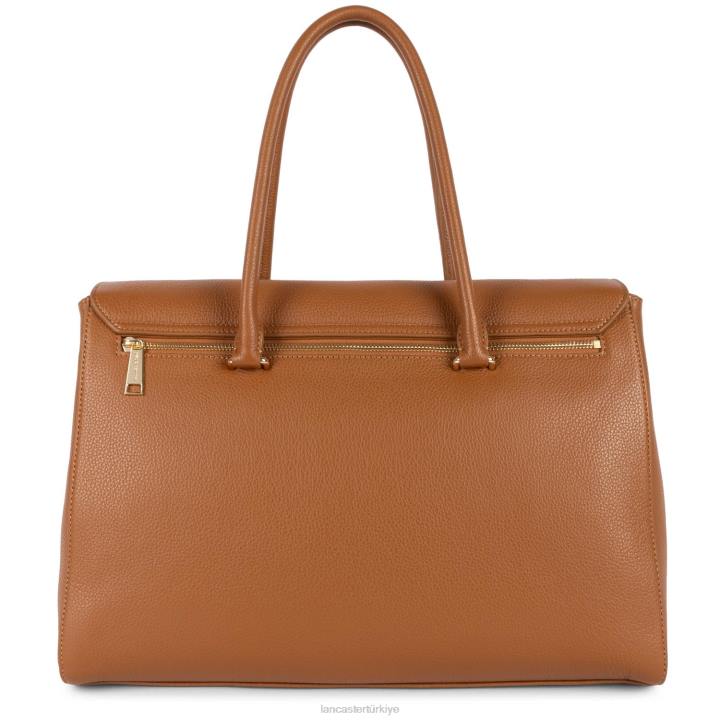 kadınlar ekstra büyük taşıma çantası foulonne milano karamel Lancaster Paris çanta H0LP2685