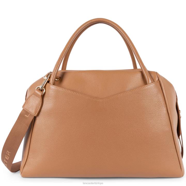 kadınlar ekstra büyük taşıma çantası kumul deve Lancaster Paris çanta H0LP4494