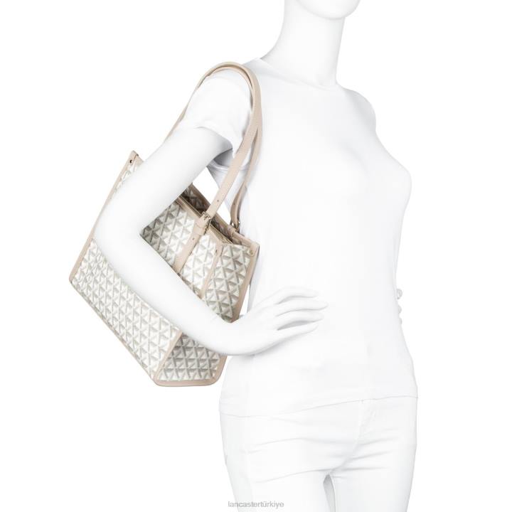 kadınlar küçük taşıma çantası simgesi kırmızı Lancaster Paris çanta H0LP4359