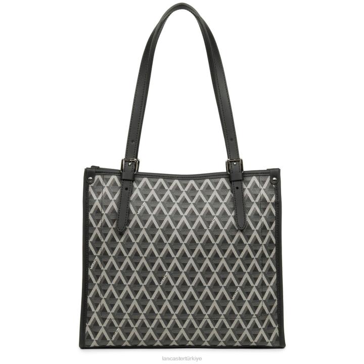 kadınlar küçük taşıma çantası simgesi kara Lancaster Paris çanta H0LP4360