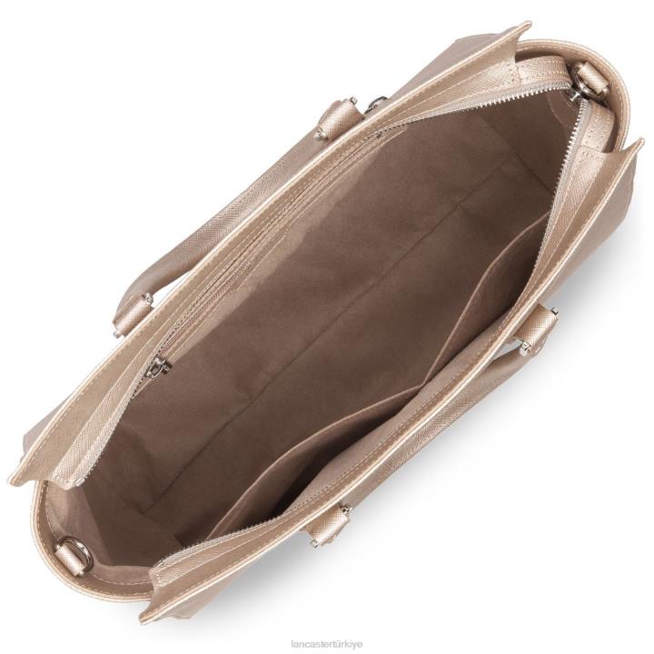 kadınlar kadın çantası Saffiano intemporel Şampanya Lancaster Paris çanta H0LP3625