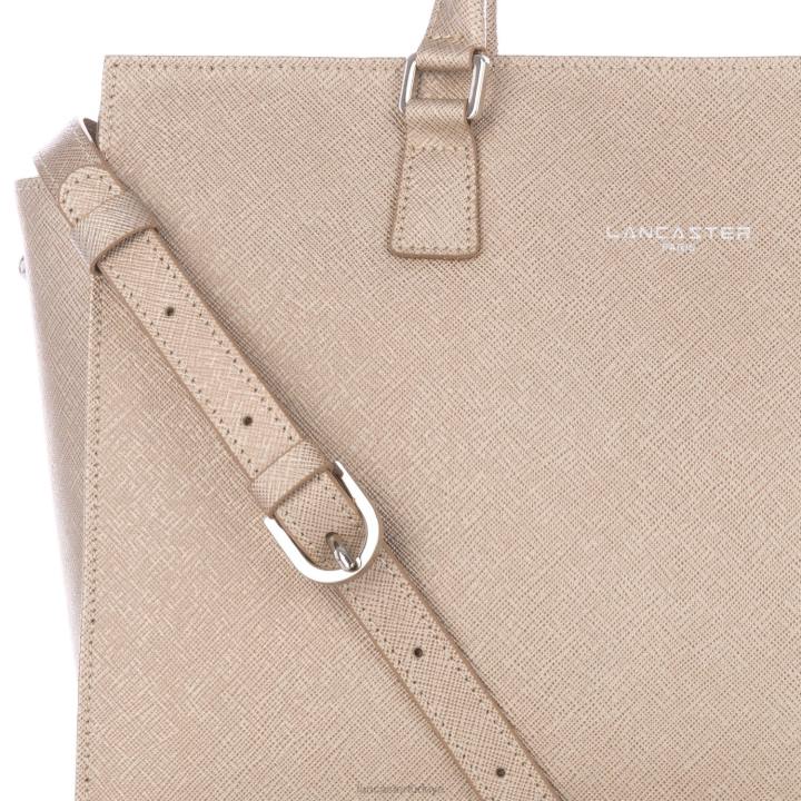 kadınlar kadın çantası Saffiano intemporel Şampanya Lancaster Paris çanta H0LP3625