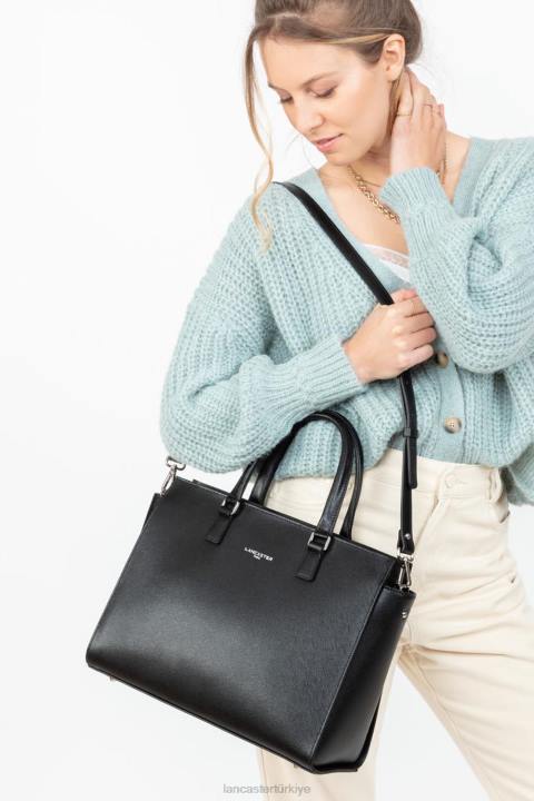 kadınlar kadın çantası Saffiano intemporel kara Lancaster Paris çanta H0LP3622