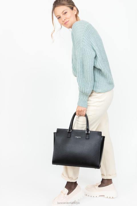 kadınlar kadın çantası Saffiano intemporel kara Lancaster Paris çanta H0LP3622
